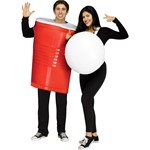 Adult Beer Pong Couples Halloween Costume