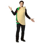 Adult One Piece Taco Funny Food Halloween Costume