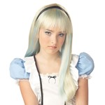 Alice in Wonderland Wig for Kids Halloween Costume