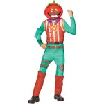 Child Fortnite Tomato Head Teen Halloween Costume