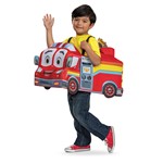 Firebuds Flash 3D Firetruck Toddler Costume