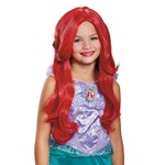 Girls Deluxe Little Mermaid Ariel Disney Wig