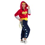 Girls Wonder Woman One Piece Jumpsuit Costume
