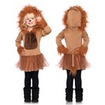 Kids Cuddly Lion Girls Halloween Costume