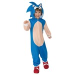 Kids Sonic The Hedgehog Oversized Jumpsuit Costume