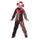 Killer Carnival Clown Child Horror Costume