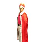 King Robe and Crown Set Mens Adult Halloween Costume