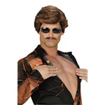Leading Man Dark Brown Wig for Costume
