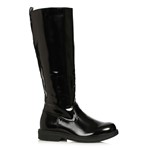 Matthew Mens Black Knee High Superhero Boots