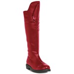 Mens Red Superhero 1.5" Heel Costume Boots