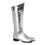 Mens Rex 1.5" Heel Silver Calf Boots