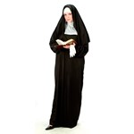 Nun Habit Plus Size Womens Catholic Halloween Costume