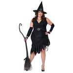 Plus Size Million Dollar Witch Sexy Womens Costume