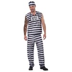 Prisoner of Love Jail Inmate Adult Costume