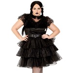 Raving Rebel Wednesdays Gothic Plus Size Costume