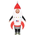 Toddler Rocket Ship Costume Standard Size 3T-4T