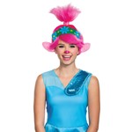 Womens Poppy Trolls 2 World Tour Adult Costume Wig