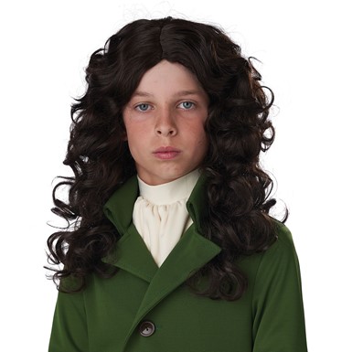 17th Century Cavalier Scientist Child Wig