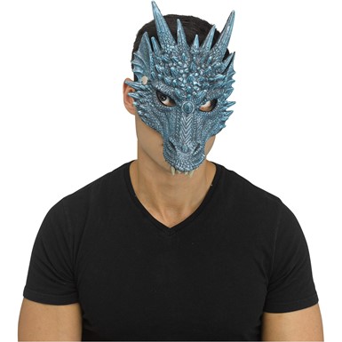 Adult Blue Ice Dragon Viserion Character Mask
