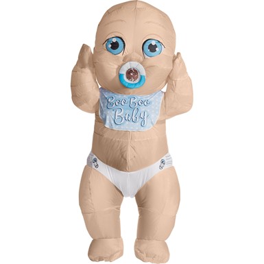 Adult Boo Boo Baby Boys Inflatable Costume