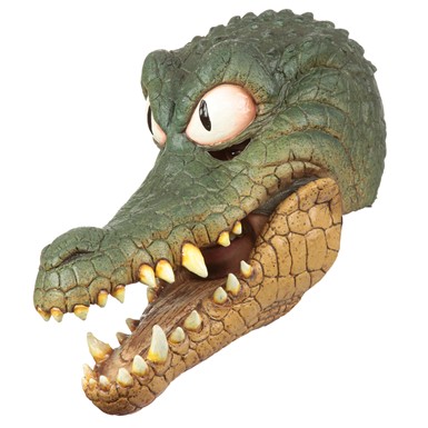 Adult Deluxe Peter Crocodile Moving Mouth Animal Mask