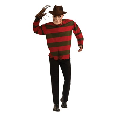 Adult Freddy Krueger Mens Halloween Costume