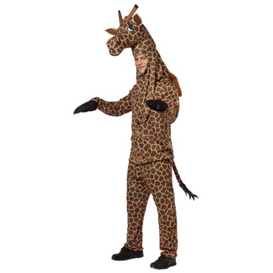 Adult Giraffe Halloween Tall Zoo Animal Costume