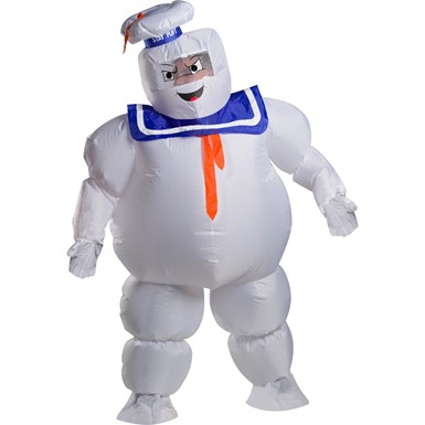 Adult Inflatable Stay Puft Ghostbuster Costume - One Size