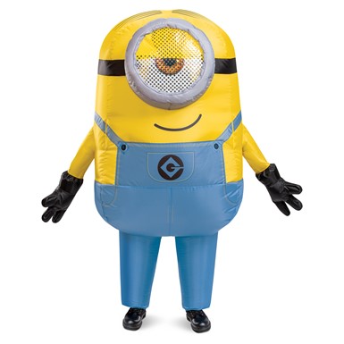 Adult Stuart Minion Inflatable Costume - The Rise of Gru Minions Costume