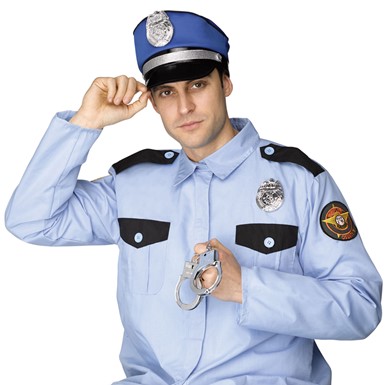 Adult Instant Policeman Costume Kit