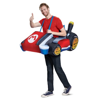 Adult Mario Kart Inflatable Halloween Costume Size Standard