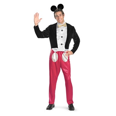 Adult Mickey Mouse Mens Disney Halloween Costume 42-46 XL