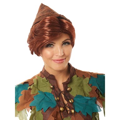 Adult Peter Pan Auburn Disney Wig
