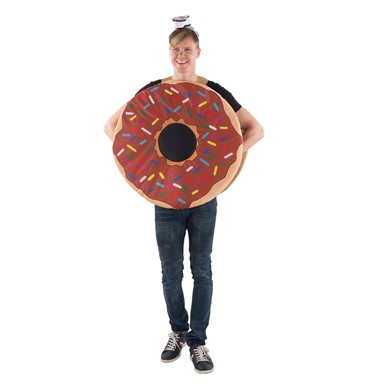Adult Sprinkle Donut Mascot Halloween Costume