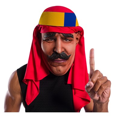 Adult WWE Iron Sheik Overhead Latex Halloween Mask