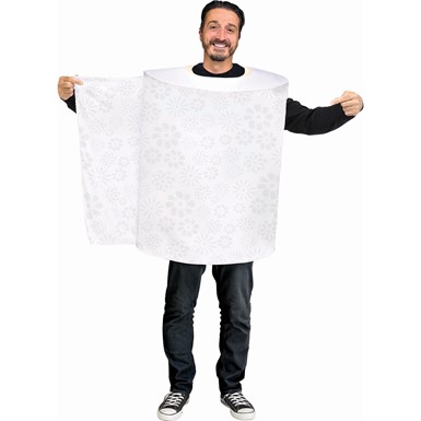 Adult Toilet Paper Halloween Costume