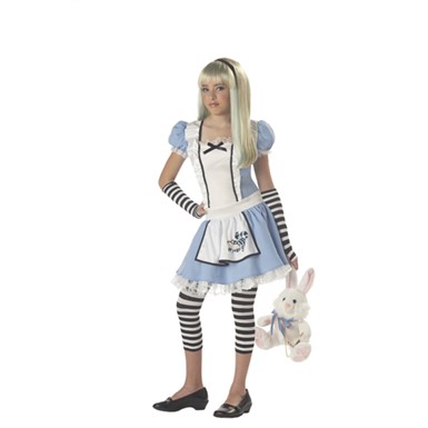 Alice in Wonderland Child Tween Halloween Costume
