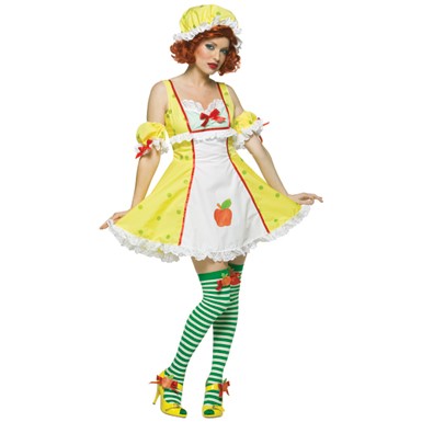Apple Dumpling Womens Strawberry Shortcake Costume