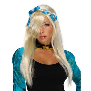 Asian New Rave Long Wig Halloween Costume Accessories