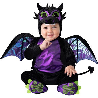 Baby Black Dragon Medieval Halloween Costume