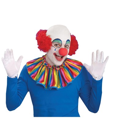 Bald Cap Clown Halloween Costume Wig - Clown Costumes