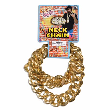Big Link Hip Hop Halloween Gold Neck Chain