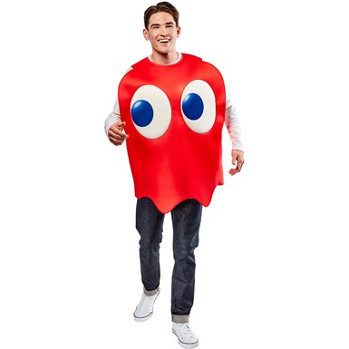 Blinky Red Pac-Man Monster Adult Costume Size Standard