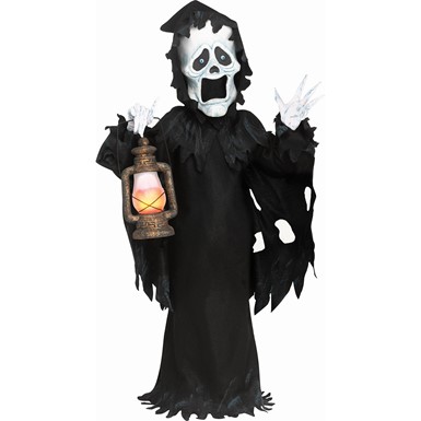 Bobble Head Ghost Grim Reaper Child Halloween Costume