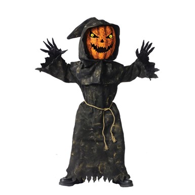 Bobble Head Pumpkin King Child Halloween Costume