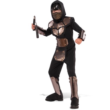 Boys Iron Phantom Ninja Halloween Costume