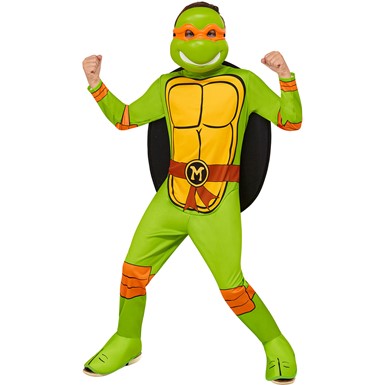 Boys Michelangelo Teenage Mutant Ninja Turtle Costume