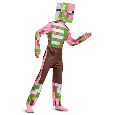 Boys Minecraft Zombie Pigman Classic Costume