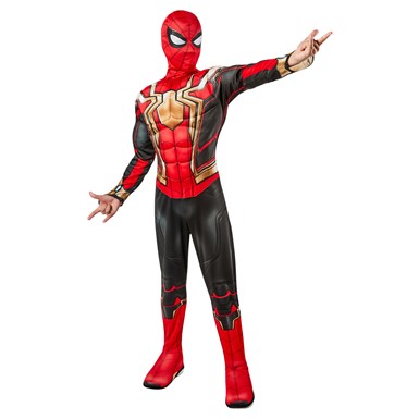 Boys Spider-Man No Way Home Iron Spider Deluxe Costume