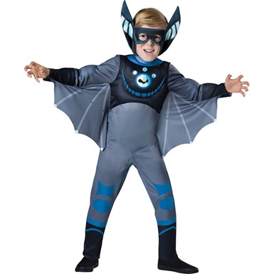Boys Wild Kratts Blue Bat Costume